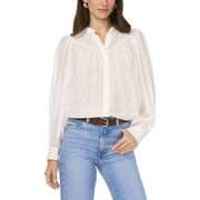 womens Raglan Top, m, White